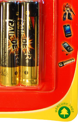 8pcs AAA Battery Super Alkaline PAIRDEER Premium Quality